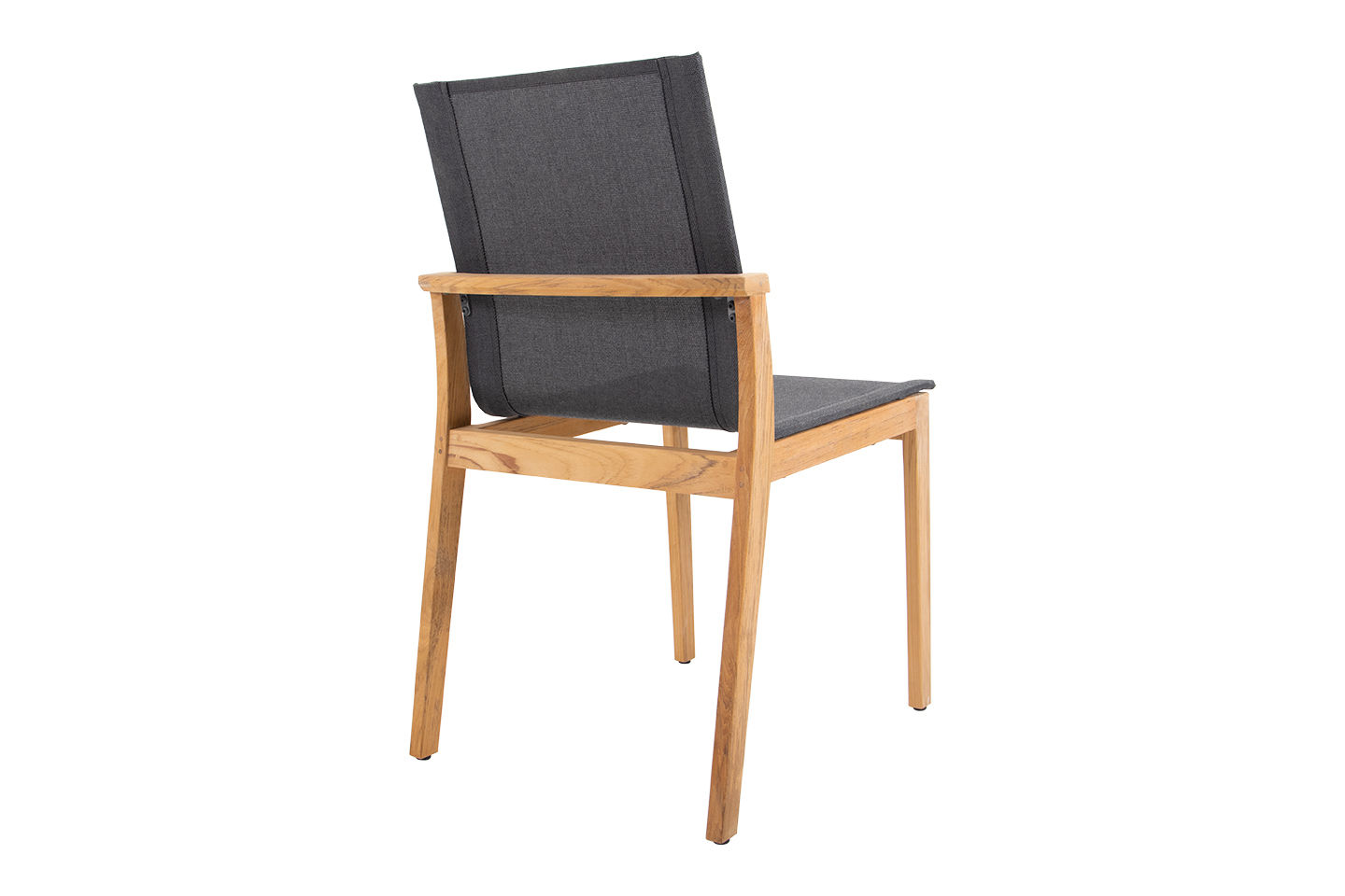 Maya Sling Side Chair, Anthracite, Coated
